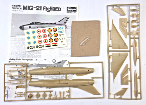 Hasegawa b12 mig 21 - 1:72, mig-21