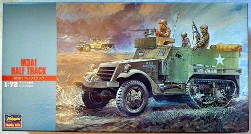 Hasegawa 31106 m3a1 half track - m3a1,