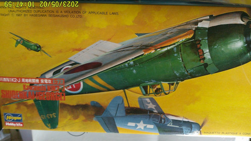 Hasegawa kawanishi n1k2 j - hasegawa, n1k2-j