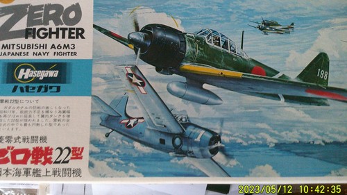 Hasegawa zero fighter - hasegawa,