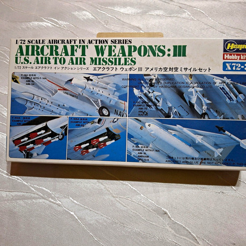 Hasegawa aircraft weapons iii - weapons,
