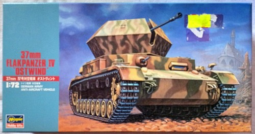 Hasegawa 31147 37mm flakpanzer - hasegawa,