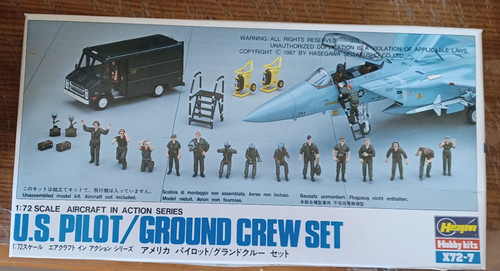 Pilot ground crew - 1:72,