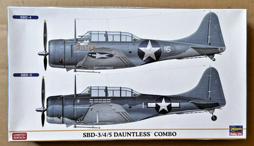 Sbd dauntless combo - sbd-3/4/5, 1/72